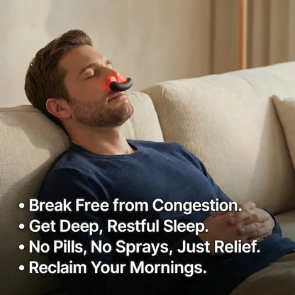 Nozy Light™ Instant Congestion Relief in 10 Minutes — Drug-free