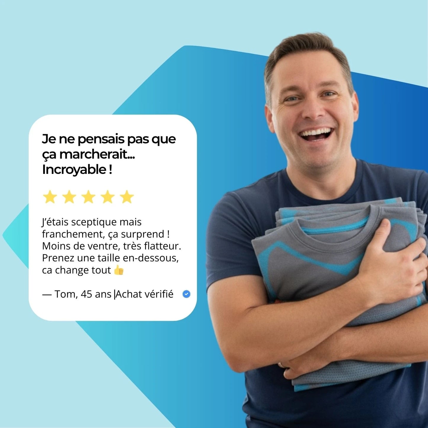 Perdez visuellement 5 à 10 cm de tour de taille